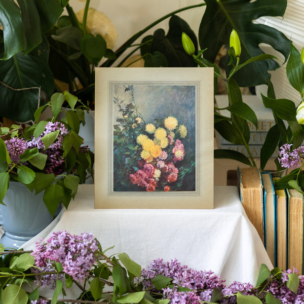 Antique Floral Art Print at Golden Rule Gallery