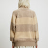 Rita Row Neutral Stripped Sweater