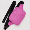 Extra Pink Puffy Baggu Cross Body Bag