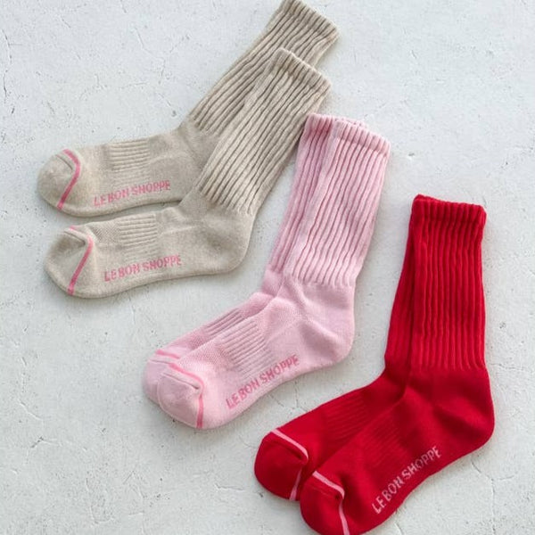 Scrunched Ballet Socks by Le Bon Shoppe