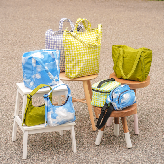 Assortment of Baggu Spring Colors and Patterns
