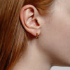 Redhead in Gold Camille Earrings