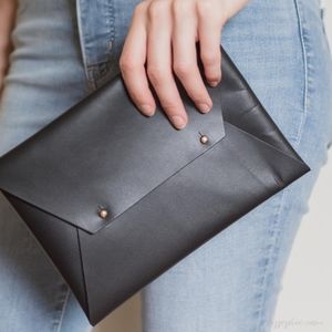 Tribe Alive Leather Envelope Pouch