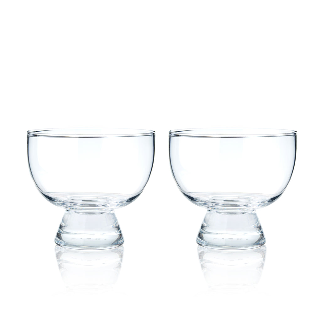 Set of Two Mezcal Crystal Glasses by Viski at Golden Rule Gallery in Excelsior, MN