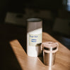 Yield Cup Set | YIELD Leather and Steel Cup Set | Gifts for a Camper | Golden Rule Gallery | Excelsior, MN