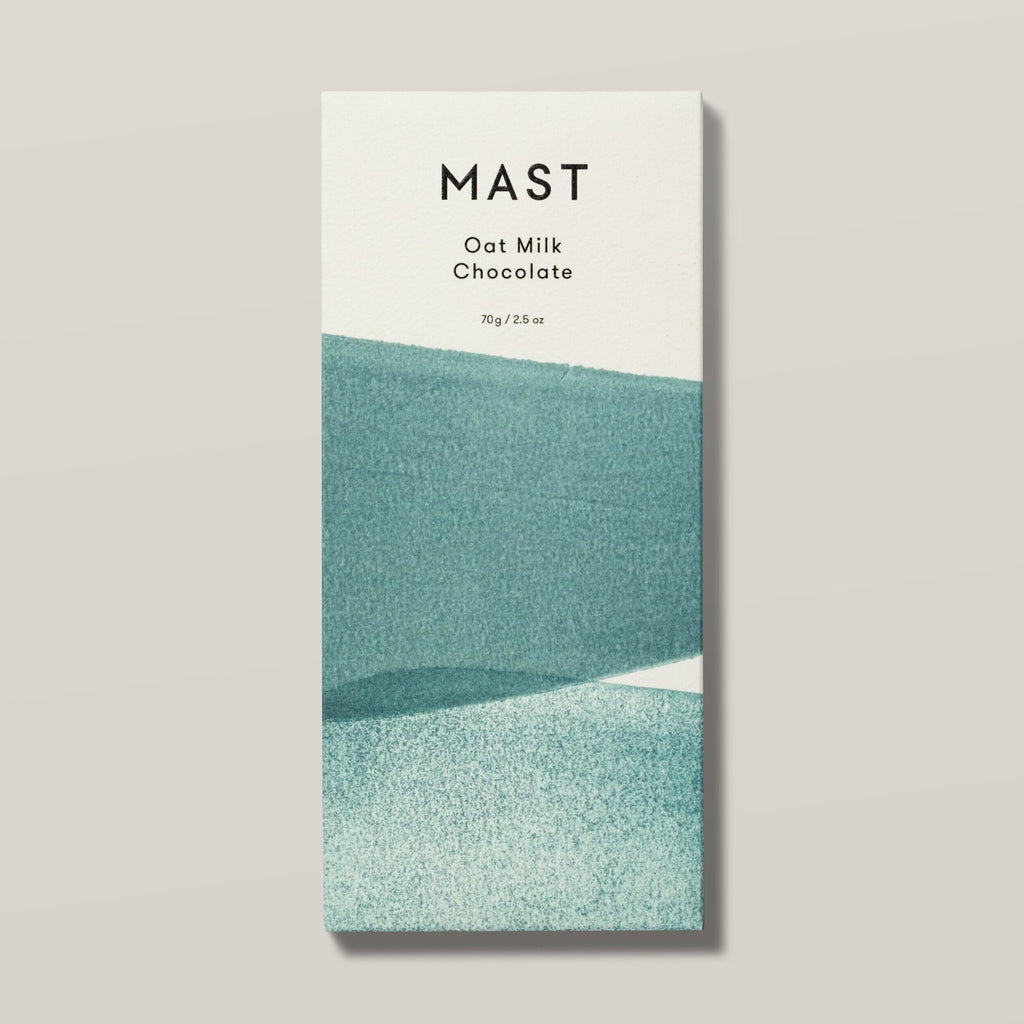 Oat Milk Chocolate | Mast Organic Chocolate | Dairy Free Chocolate | Organic Cocoa Chocolate Bar | Golden Rule Gallery | Excelsior, MN