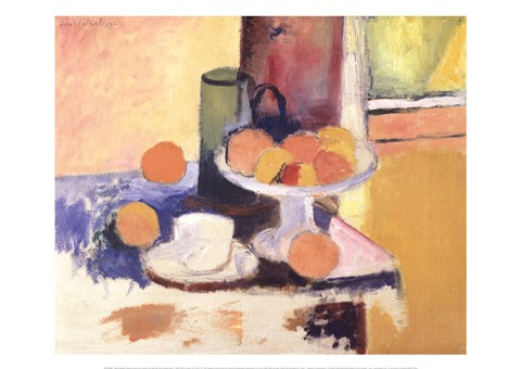 Vintage 90s Matisse Still Life with Oranges II Bookplate Art Print at Golden Rule Gallery in Excelsior, MN
