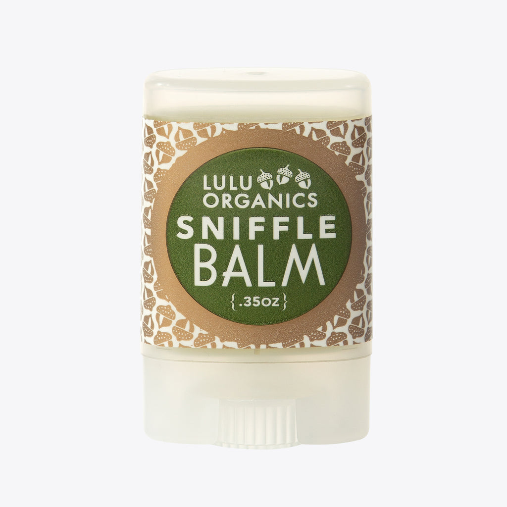 Sniffle Balm | Lulu Organics | Beauty | Face | Natural Sniffle Relief | Organic Congestion Relief | Excelsior, MN | Golden Rule Gallery