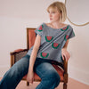 Watermelon Summer Shirt | Watermelon Box Top | Fruit Block Printed Shirt | Jenny Lemons Apparel | Golden Rule Gallery | Excelsior, MN