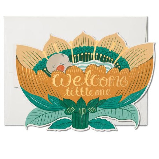 Baby Blossom Card | Red Cap Cards | Golden Rule Gallery | Excelsior, MN
