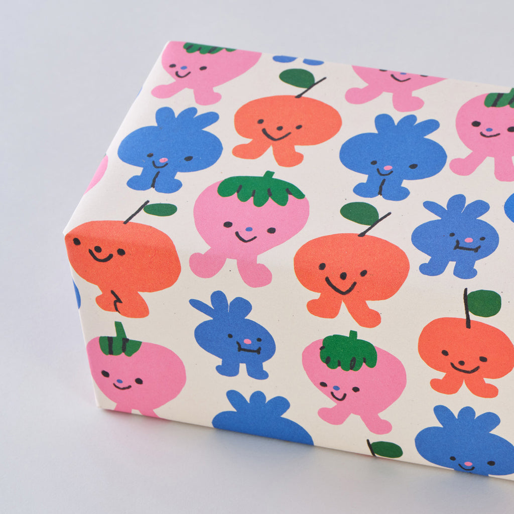 Birthday Fruits Children's Wrapping Paper by Wrap at Golden Rule Gallery