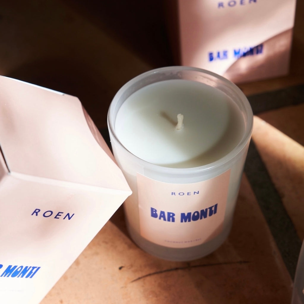 Roen Bar Monti Coconut Soy Wax Candle 