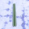 Colonial Green Taper Candles | Mole Hollow Candles | Light Green Taper Candle | Golden Rule Gallery | Excelsior, MN