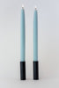 Mo&Co Home Powder Blue Taper Candles Made of Beeswax