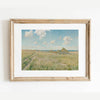 Antique Replica "Path to the Sea" Landscape Art Print