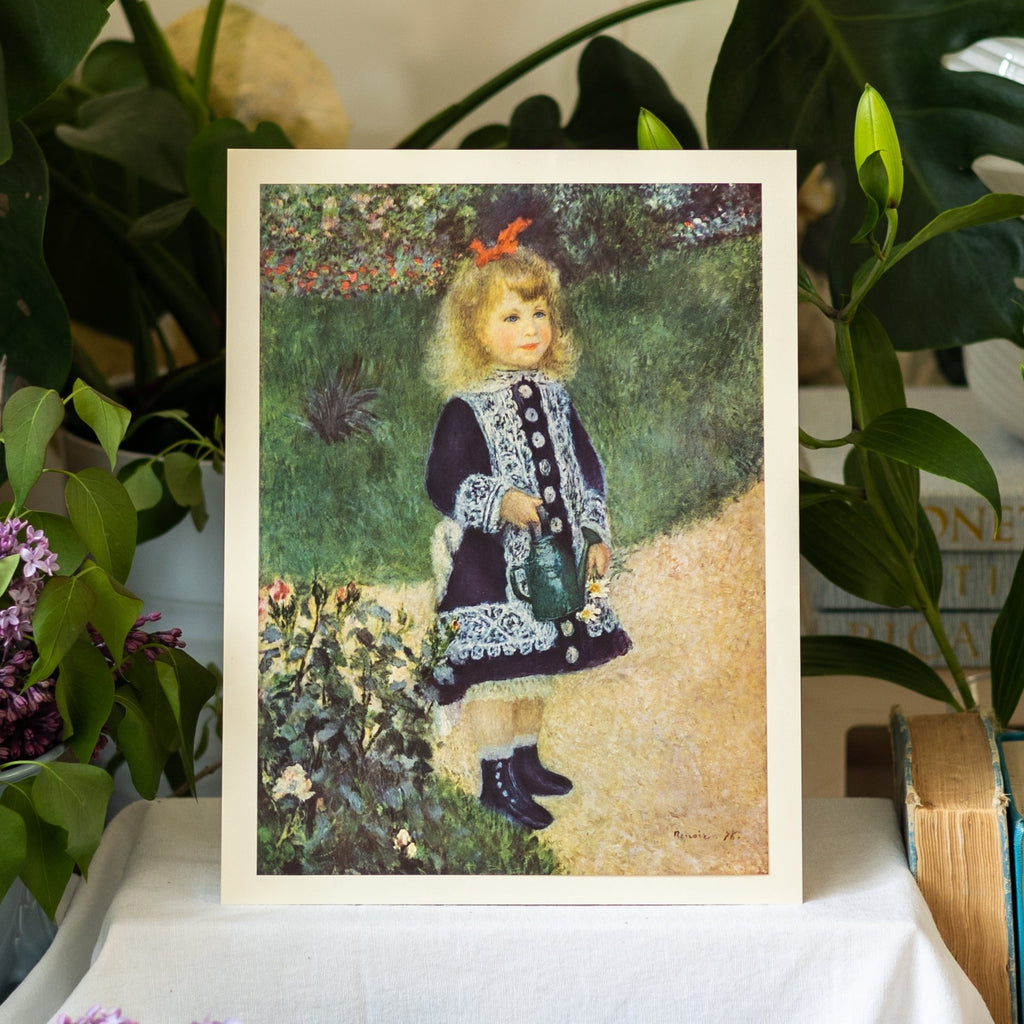 Girl with a Watering Can by Renoir