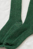 Green Winter Sparkle Socks by Le Bon Shoppe