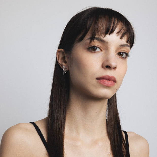 Wolf Circus 925 Sterling Silver Butterfly Earrings