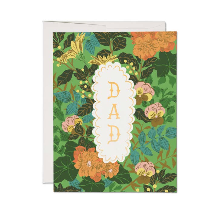 Verdant Tribute Father's Day Card