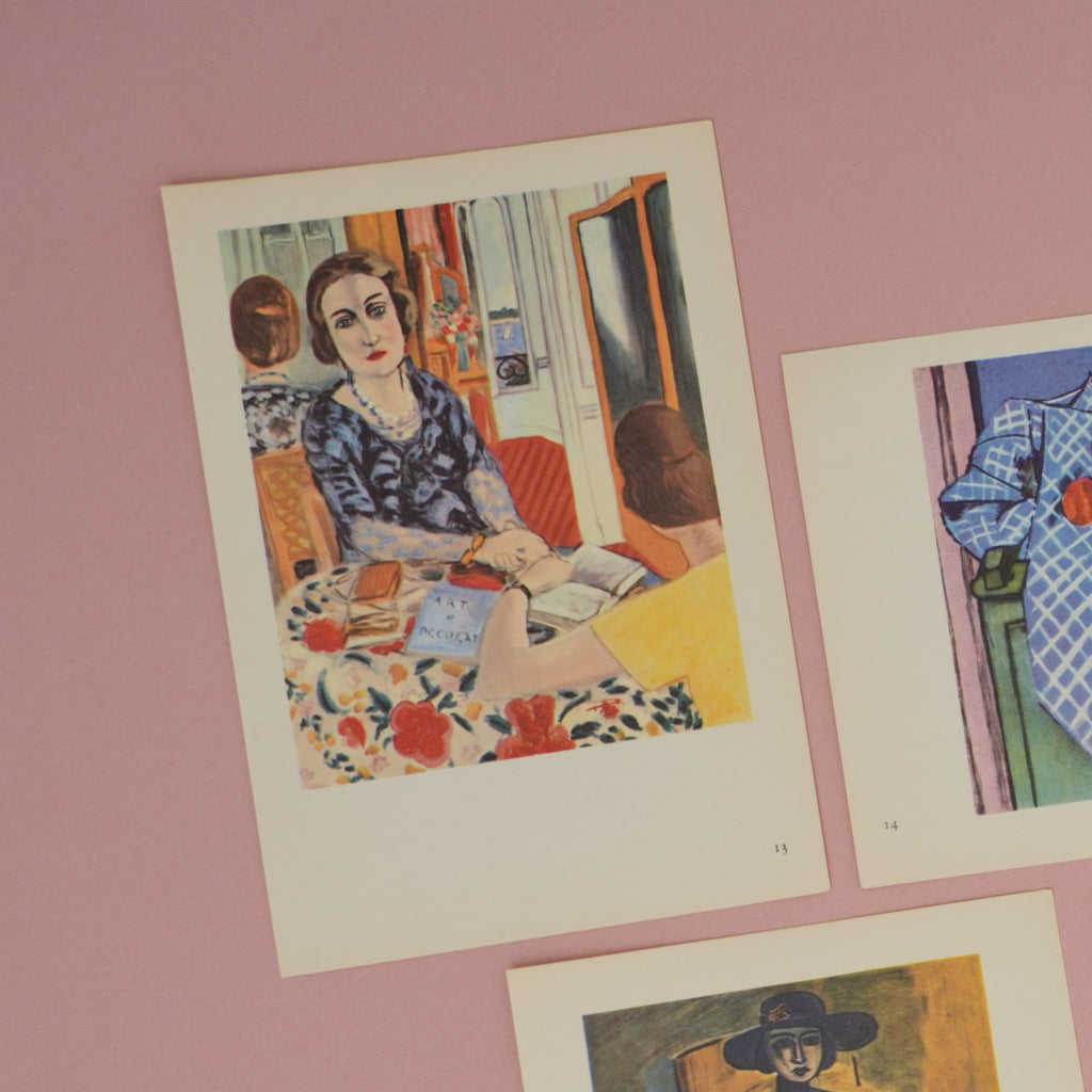 Vintage Matisse Mini Portrait Art Print