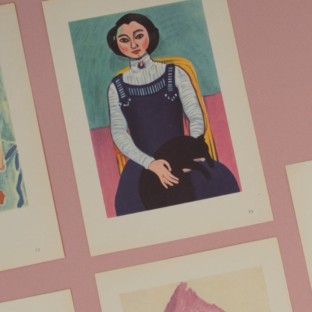 Vintage Matisse Mini Portrait Art Print at Golden Rule