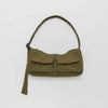 Seaweed Green Cargo Shoulder Bag