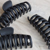 Black Large Claw Clips for Hair