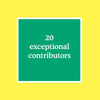 20 contributers in "New Rules Next Week" by Corita Art Center at Golden Rule Gallery
