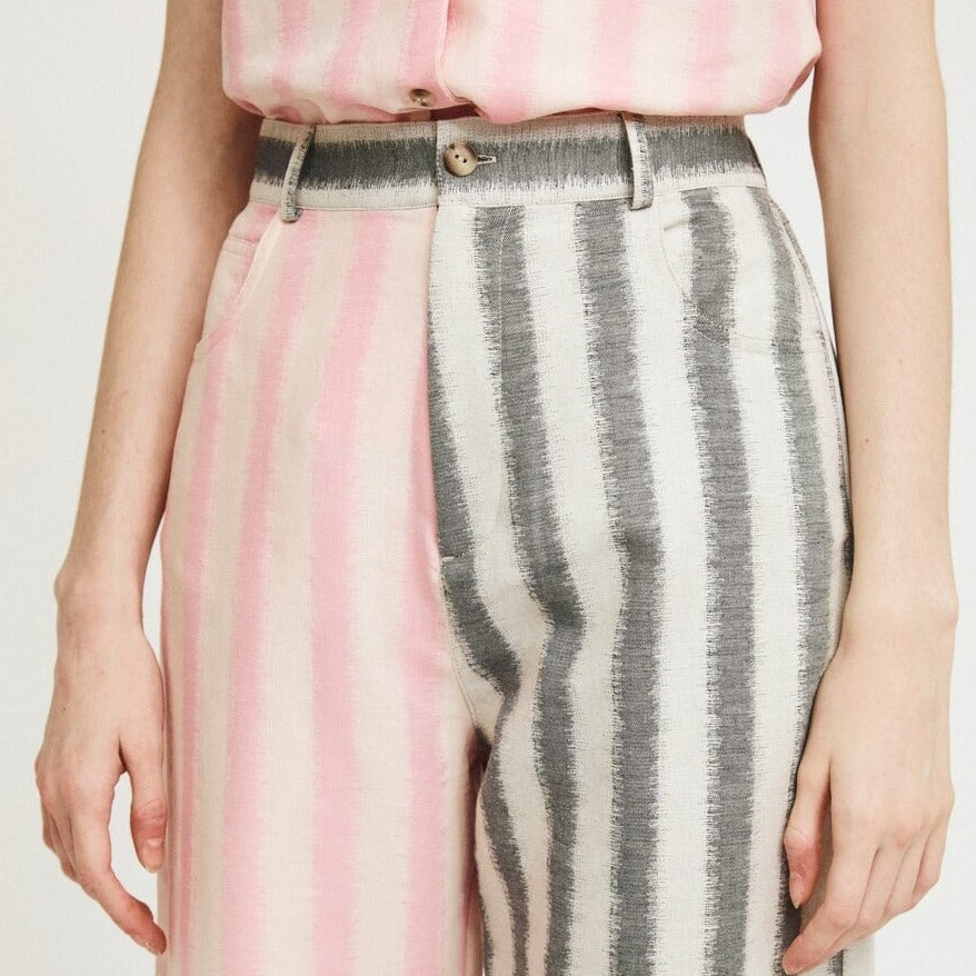Color Block Striped Pants by Rita Row 