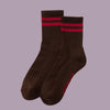 Baggu Striped Ribbed Socks 70s Throwback