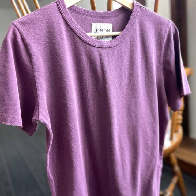 Vintage Boy Tee in Plum