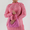 Model Holding Extra Pink Baggu Mini Nylon Shoulder Bag