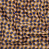 Close Up of Baggu Pattern Wavy Gingham Peach