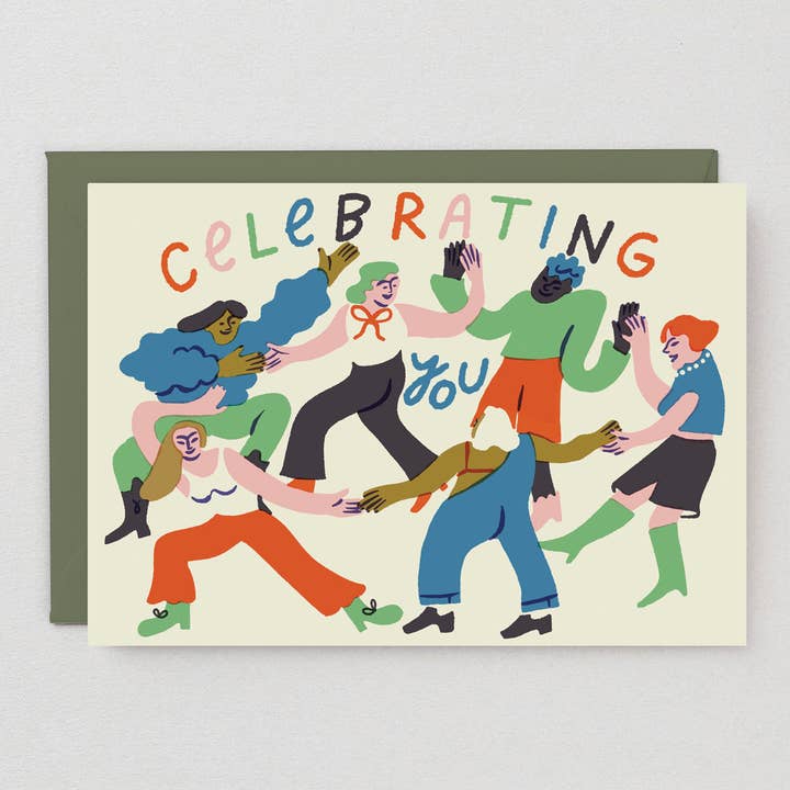 Celebrating You Birthday Card