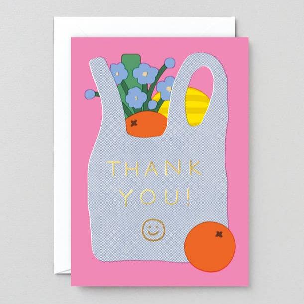 Thank You Greeting Card by Wrap Found At Golden Rule Gallery in Excelsior, MN