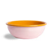 Crow Canyon Home x The Get Out 24 oz Pink and Orange Enamelware Cereal Bowls