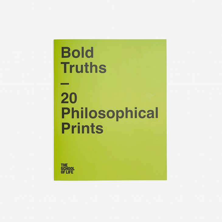 Bold Truths Typography Art Prints