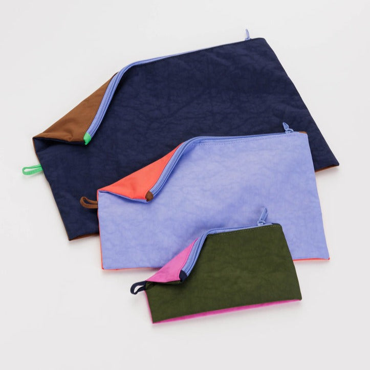 Baggu Pouch Go Set With Different Colorways