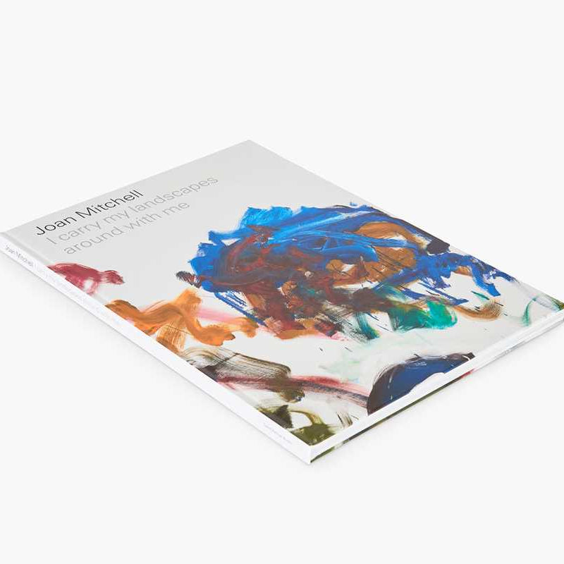 Joan Mitchell Colorful Landscapes Art Book