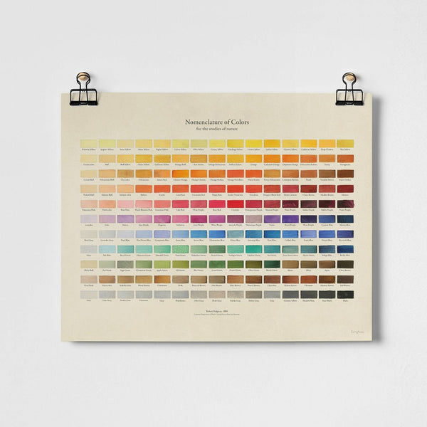 Nomenclature of Color Fine Art Print
