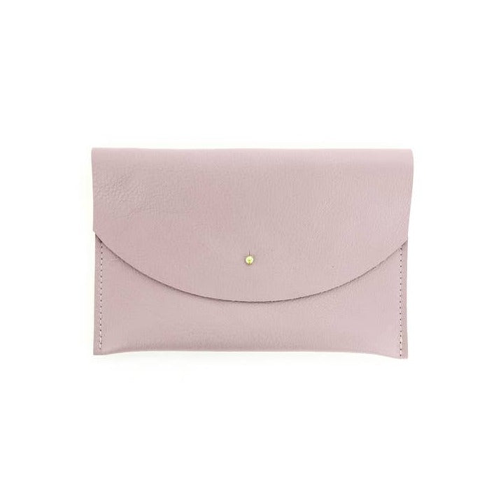 Primecut Light Lilac Leather Envelope Pouch
