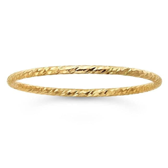 Stacking Ring in 14K Yellow Gold