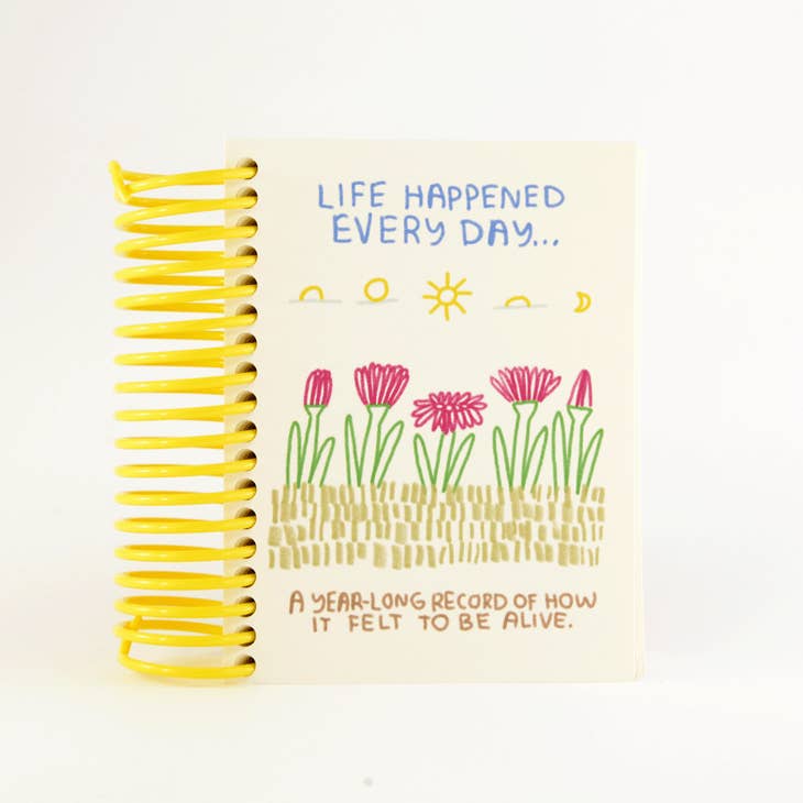 Life Happened Journal People I've Loved Reflection Journal GOLDEN