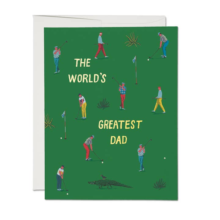 Golf Dad Father's Day Card