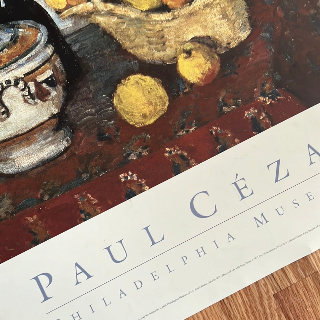 Vintage 1996 Paul Cézanne Philadephia Museum of Art Exhibition