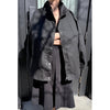 High Neck Black Coat By Le Bon Shoppe