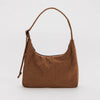 Brown Baggu Mini Nylon Shoulder Bag