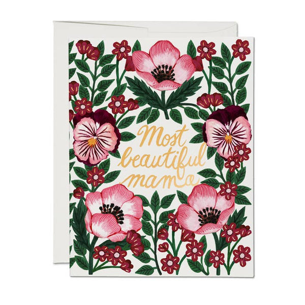 Most Beautiful Mama Greeting Card