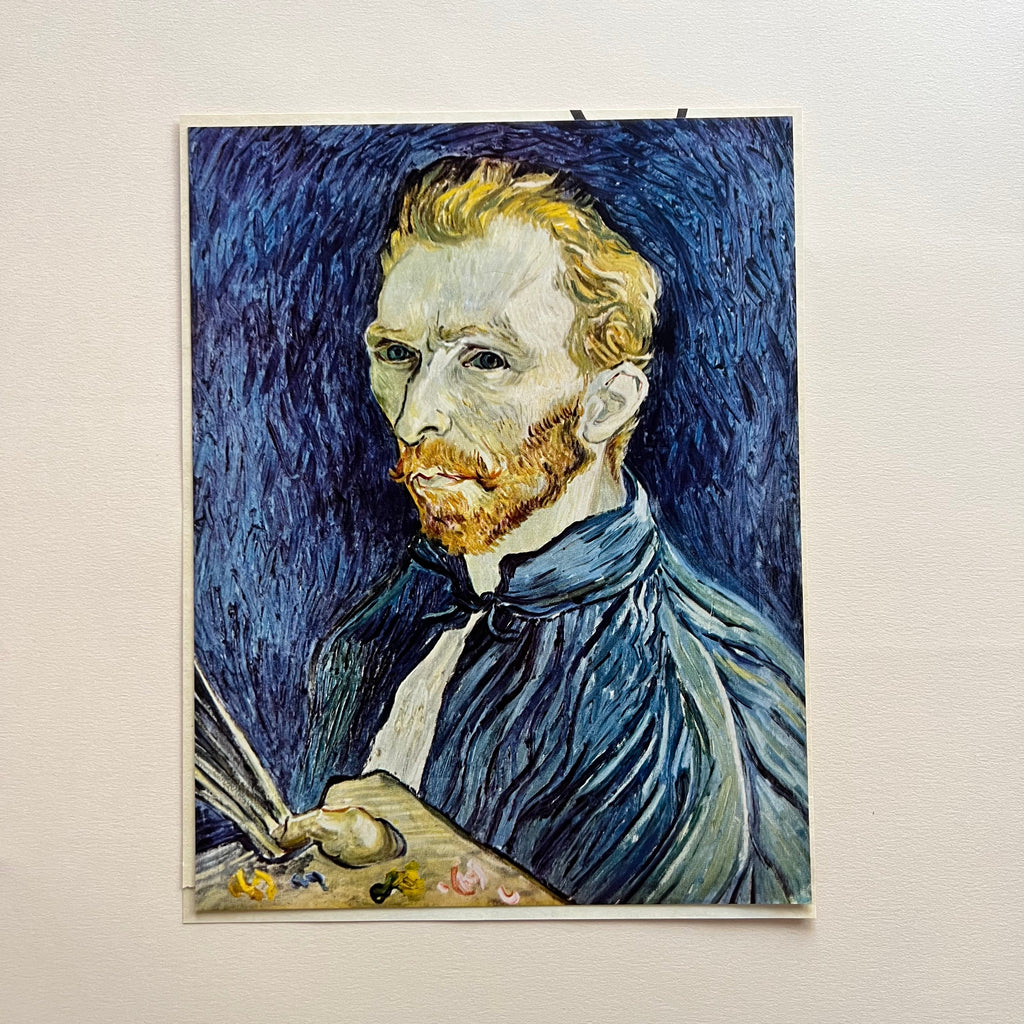 Vintage 1952 Van Gogh Portrait of the Artist