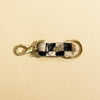 Primecut Leather Checker Key Chain